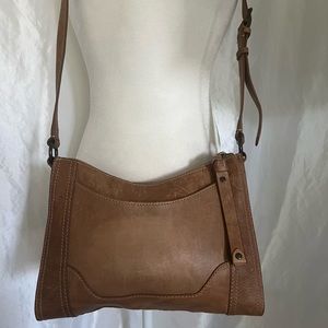 Frye Brown Leather Crossbody Bag